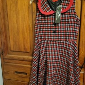 Cute and Stylish Christmas Dress! Vodoo Vixen XL Dress